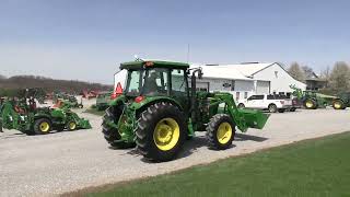 John Deere 5115M Tractor w Cab amp Loader Loaded with Options [upl. by Tran]