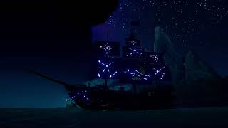 Barbossa1978 shows you that Sea of Thieves 🌟 🌟 Lodestar 🌟🌟 Ship Set Part 3 🌛 at night 🌛🌛 [upl. by Berk151]