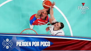 Puerto Rico cae en apretado partido ante Serbia  Juegos Olímpicos París 2024  Telemundo Deportes [upl. by Kablesh191]