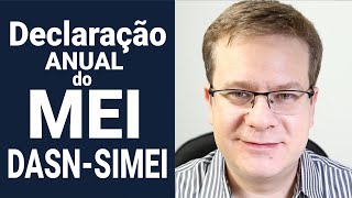 Como fazer a DECLARAÇÃO ANUAL DO MEI [upl. by Ainitsirc]