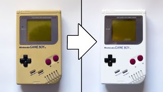 How to change a Game Boy DMG001 case subtitled [upl. by Yancey]