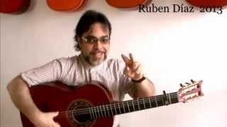 Almoraima Step by Step 7 Ruben Diaz Andalusian Flamenco Guitar Lessons on Paco de Lucias Technique [upl. by Eselahc]