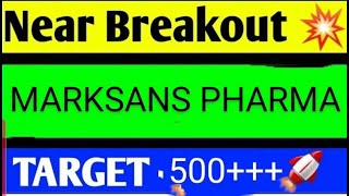 MARKSANS PHARMA SHARE LATEST NEWS TODAYMARKSANS PHARMA SHARE TARGETMARKSANS PHARMA SHARE ANALYSIS [upl. by Merkley741]