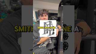 Why Use the Smith Machine 💪 gymtips gymworkout gymmotivation bodybuilding gymshorts gym [upl. by Llehsyt598]