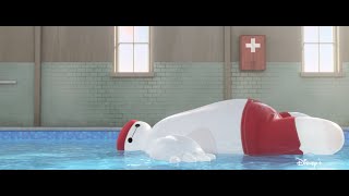 Baymax  Swimming  Disney [upl. by Gnilrac393]