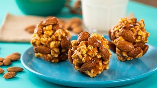 Bolitas de Almendras con Palomitas Caramelizadas [upl. by Jewell22]