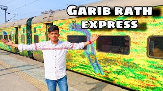 12910 Hazrat Nizamuddin To Bandra Terminus Garib Rath Express Train Journey [upl. by Llesirg842]