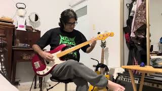 El Cuarteto de Nos  Lo Malo de Ser Bueno  Bass Cover  SX bass [upl. by Esinert]