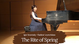 Igor Stravinsky Rite of Spring selections arr for solo piano by V Leyetchkiss [upl. by Lertnahs]