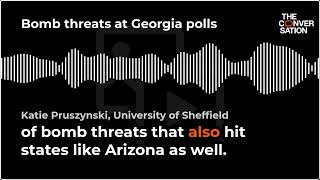 US Election 2024 Bomb threats at the Georgia Polls [upl. by Patrich245]