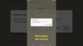 Comment désinstaller une application android [upl. by Ahsal888]