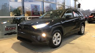 2019 RAV4 Demo of Lane Tracing Assist Safety Feature [upl. by Ennayelhsa89]