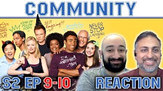 Community  S2 Ep 9 amp 10  REACTION  First Time Watching [upl. by Neenahs399]