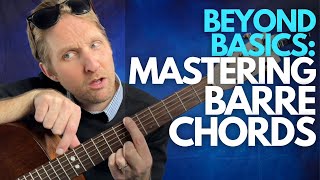 How to Play Barre Chords  Guitar Lessons with Stuart [upl. by Barabas]