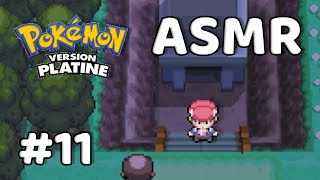 ASMR  La Tour Perdue et direction Voilaroc sur Pokemon Platine Chuchotements Bruit de Bouche 11 [upl. by Daffie]