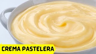 🍰 Cómo hacer CREMA PASTELERA CASERA de MAIZENA ✅ RECETA de Crema para Relleno Fácil y Rápida [upl. by Vial]