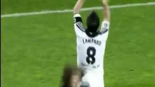 Frank Lampard vs Barcelona two AMAZING pass [upl. by Maxa]