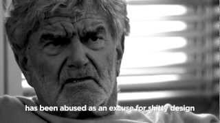 Hartmut Esslinger  Advice For Designers [upl. by Ananna]