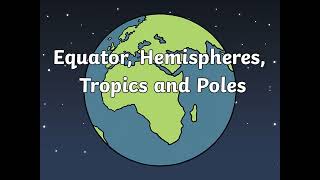 Learn Easily 7 Important Divisions Of Earth  Equator To Poles [upl. by Lorollas375]