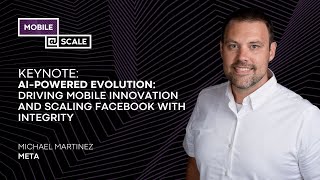 Keynote AIPowered Evolution Driving Mobile Innovation and Scaling Facebook with Integrity [upl. by Caldwell396]