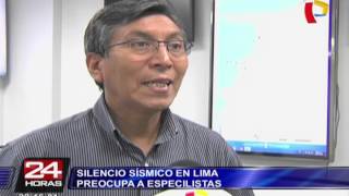 El silencio sísmico en Lima preocupa a los especialistas [upl. by Agueda284]