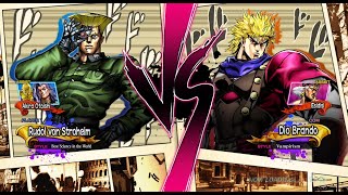 quotStroheim vs Dio  Battle of Strategy and Power in JoJos AllStar Battle R PS5quot [upl. by Friedberg]