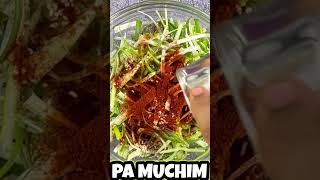 Pa Muchim  Korean Scallion Salad short shortvideo recipe [upl. by Sena507]