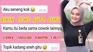 Cara mudah buat Cewek jatuh Cinta ke Kita lewat chat [upl. by Sirrah]