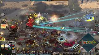 Warhammer 40k Eldar vs Orks  Longest Battle  DoW 3  Deathwatch mod [upl. by Acinod643]