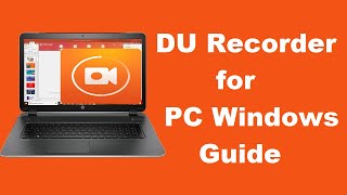 How To Use DU Recorder pc [upl. by Heydon]