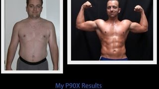 P90X Results  Inspirational Transformation  Dad of 3 [upl. by Diraf]