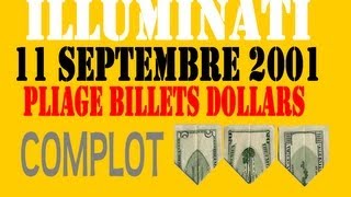 Pliage billets dollars du 11 septembre 2001 [upl. by Neellek]