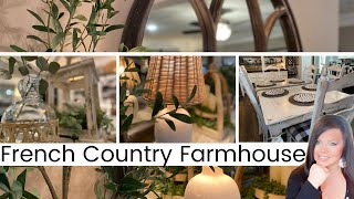 French Country Farmhouse Dining Room  Decorate With Me  Room Tour [upl. by Lief740]