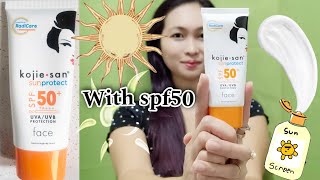 KOJIE SAN SUNBLOCK SPF50 [upl. by Oenire725]