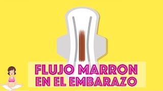 Causas de flujo MARRÓN en el embarazo  Es Malo [upl. by Nangem]