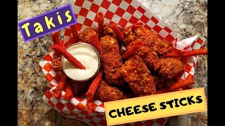 Takis Cheese Sticks cookingagainstcancer [upl. by Onaireves]