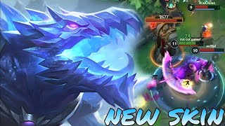 Wild Riftnew skin Blackfrost Renekton 13 kill full gameplay [upl. by Girhiny]