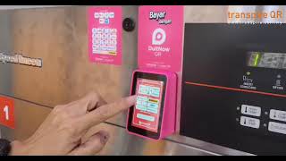 transpire QR DuitNow Cashless Payment Terminal for SelfService Laundromat [upl. by Brinna]