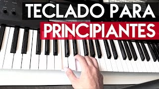 Clases de Teclado para Principiantes  Tutorial de Teclado Gratis  Como Tocar Teclado [upl. by Anicul]