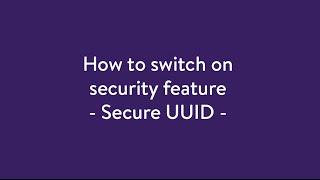 How to turn security on [upl. by Lesnah]