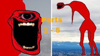 Trollge the devourer incident Parts 1  5 troll tutorial how to stay healthy READ DESCRIPTION [upl. by Sirrom]