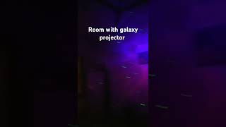 Omg wth galaxy projector 📽️😲 galaxylights projector room [upl. by Aneral]