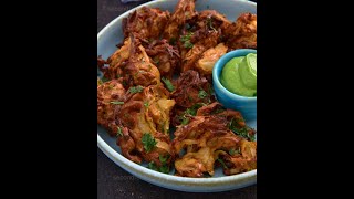 Air fryer onion pakoras [upl. by Akirat76]