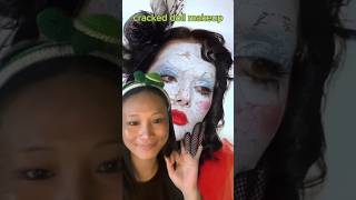 cracked doll🧒Ash makeupshortvideo makeup tiktok ytshorts [upl. by Annaitsirhc]