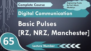 Basic Pulses NRZ RZ amp Manchester  Line Coding  Digital Communication  Engineering Funda [upl. by Prakash832]