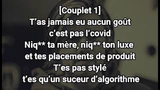 Orelsan Reve mieux Paroles  Lyrics [upl. by Merriman]