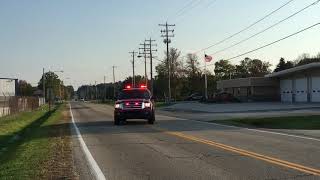 Allenton Command 1384 and Engine 1361 responding [upl. by Worthington]