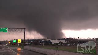 21013 Hattiesburg MS Tornado RAW John Sibley HD [upl. by Ayotaj892]