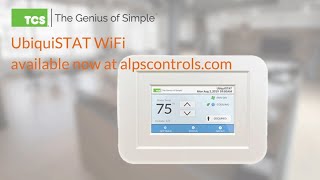 The new UbiquiSTAT WiFi from TCS Basys  now available online at alpscontrolscom [upl. by Forest526]