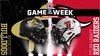 Tyler Legacy Football vs Royse City [upl. by Anatollo]